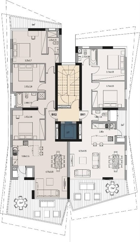 Limassol Property Impressive Three Bedroom Penthouse