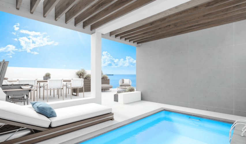 Limassol Property Modern Three Bedroom Penthouse