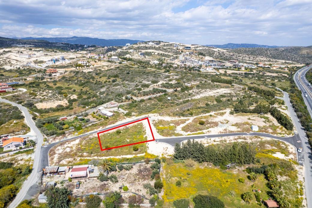 Limassol Property Residential Plot with Sea View-1.628 m2
