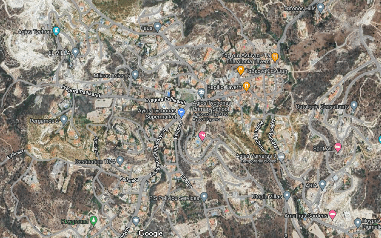 Limassol Property Residential Plot in Agios Tychonas-1.441 m2