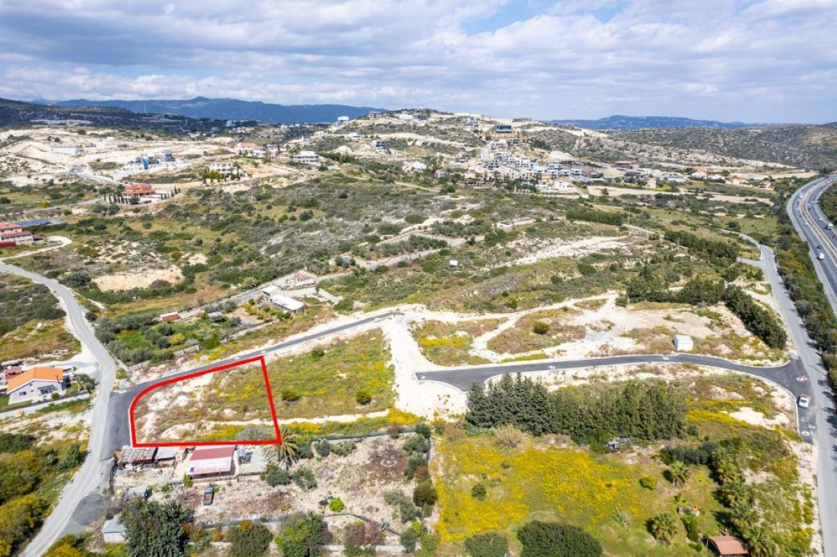 Limassol Property Residential Plot in Agios Tychonas-1.100 m2