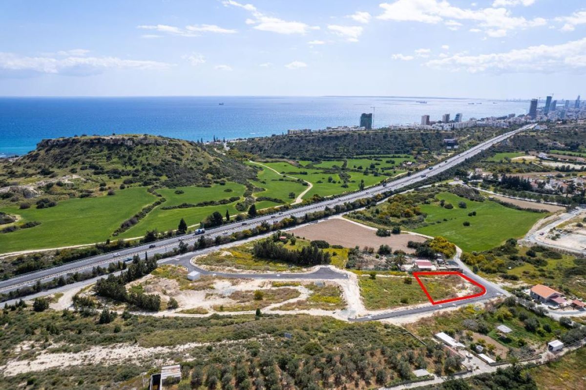 Limassol Property Residential Plot in Agios Tychonas-1.100 m2