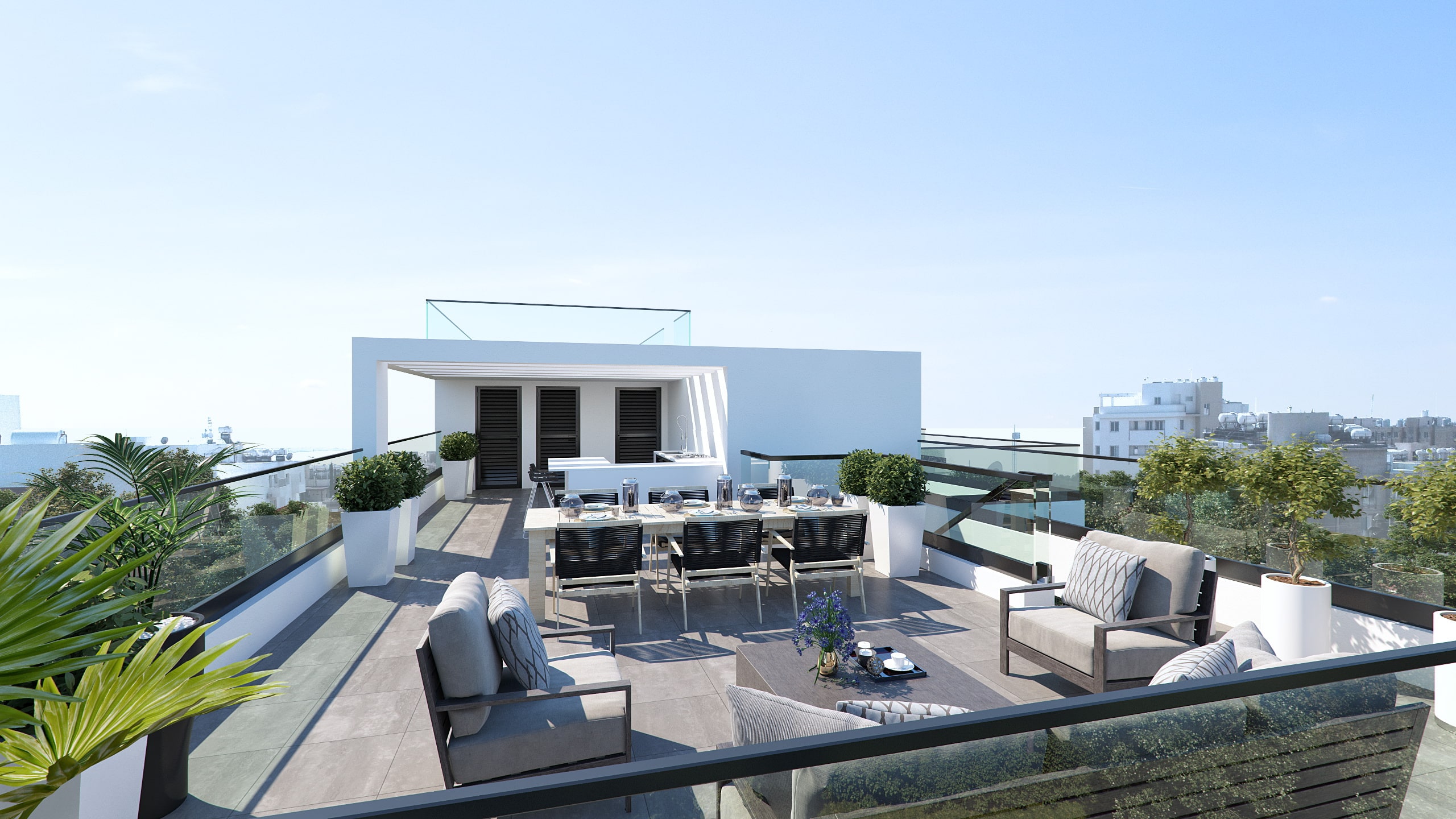 Larnaca Property Modern Three Bedroom Penthouse