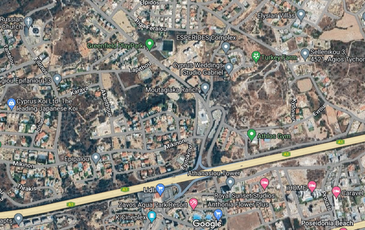Limassol Property Residential Plot- 938 m2