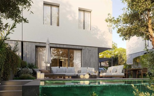 Limassol Property Three Bedroom Villa in Unique Complex