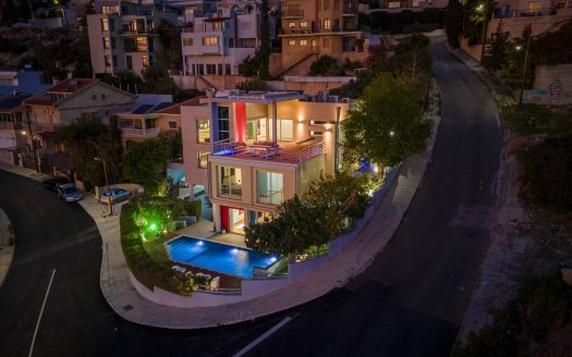 Limassol Property Unique Modern Villa with Sea Views in Agia Fyla