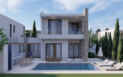 Paphos Property Four Bedroom Villa in a Gated Complex