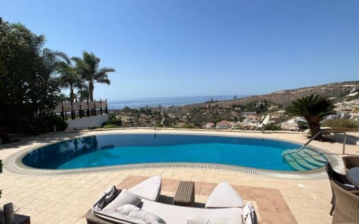 Limassol Property Five Bedroom Villa with Sea View