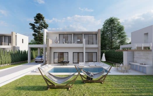 Paphos Property Stunning Three Bedroom Villa in a Seafront Resort