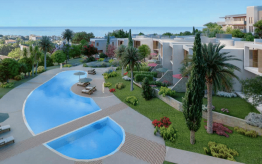Paphos Property Three Bedroom House in a Gated Complex