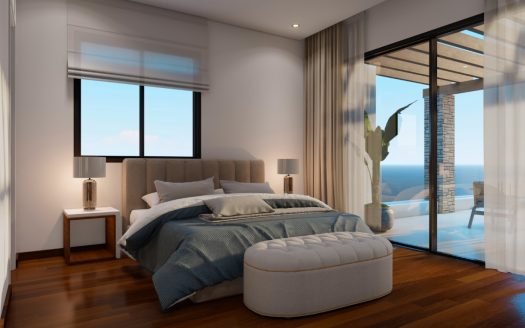 Paphos Property Three Bedroom Penthouse in a Seafront Resort