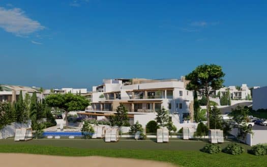 Paphos Property Two Bedroom Apartment in a Seafront Resort