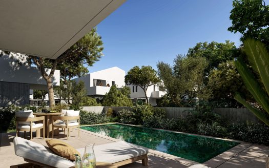 Larnaca Property Five Bedroom House in a Gated Complex