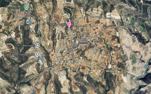 Limassol Property Land in Apesia-13.360 m2