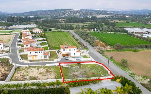 Larnaca Property Residential Plot- 614 m2