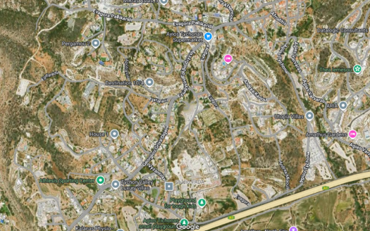 Limassol Property Field with Sea View in Agios Tychonas- 5.790 m2
