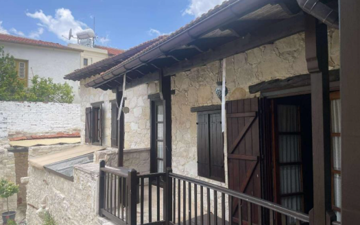 Limassol Property Two-Storey Traditional House in Omodos