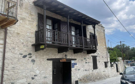Limassol Property Two-Storey Traditional House in Omodos