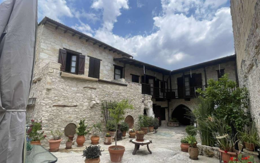 Limassol Property Two-Storey Traditional House in Omodos