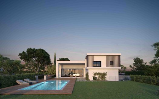 Larnaca Property Four Bedroom House in a Gated Complex