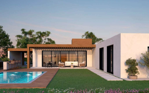 Larnaca Property Four Bedroom Bungalow in a Gated Complex