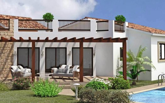 Paphos Property Three Bedroom House In Golf Resort