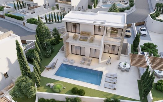 Paphos Property Five Bedroom Villa in a Gated Complex