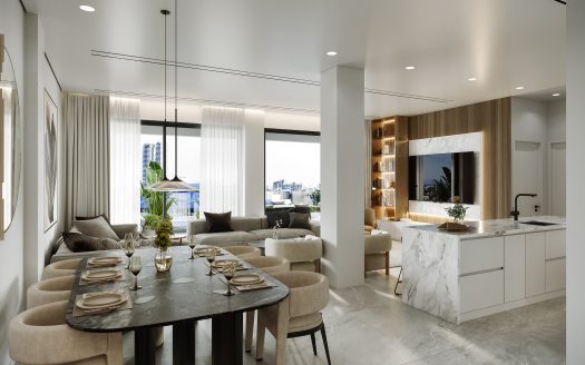 Limassol Property Three Bedroom Penthouse with Studio