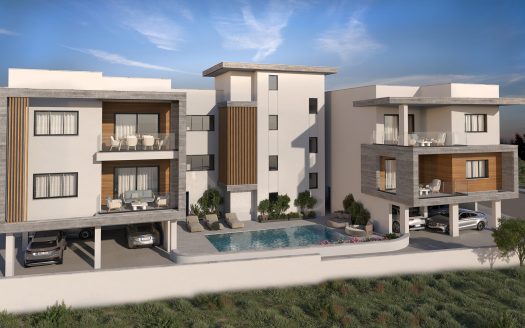 Paphos Property Modern Three Bedroom Apartment