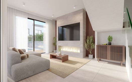Paphos Property Semi-Detached Three Bedroom House