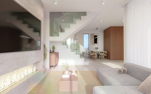 Paphos Property Semi-Detached Three Bedroom House