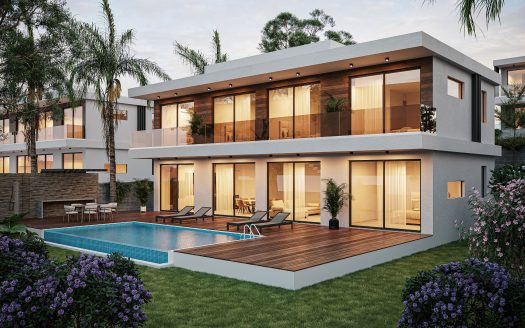 Paphos Property Five Bedroom Villa in a Gated Complex