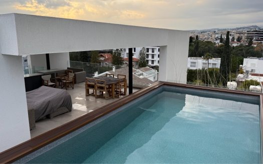 Limassol Property Three Bedroom Penthouse with Pool