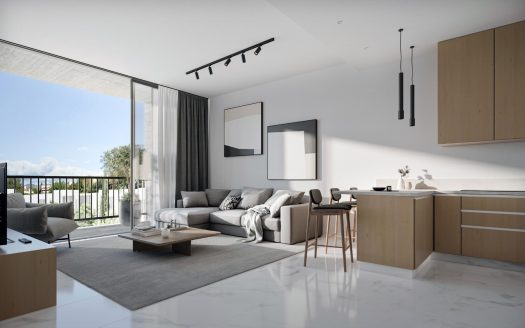 Paphos Property Modern Two Bedroom Apartment in a Gated Complex