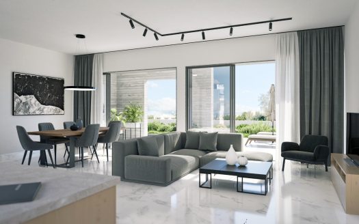 Paphos Property Modern Two Bedroom Apartment in a Gated Complex