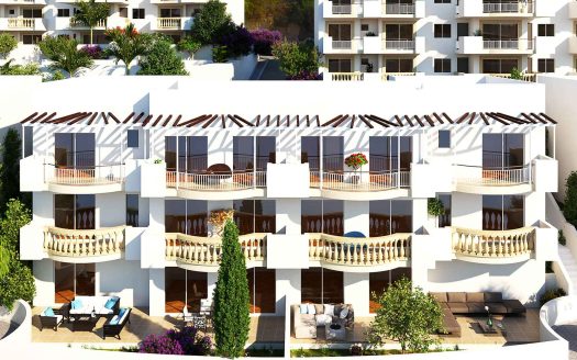 Paphos Property Three Bedroom Apartment in a Gated Complex