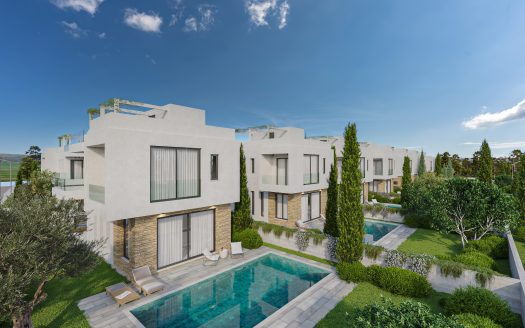 Paphos Property Three Bedroom House in a Gated Complex