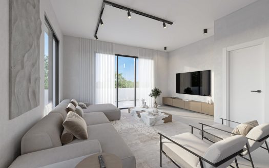 Paphos Property Three Bedroom House in a Gated Complex