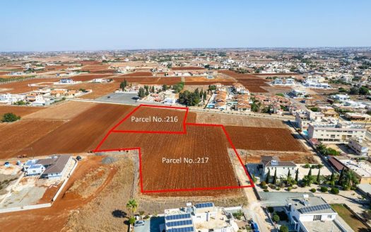 Two residential fields in Xylofagou, Larnaca