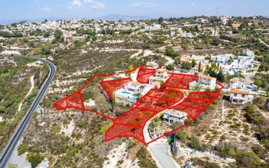 Shared residential field in Tsada, Paphos