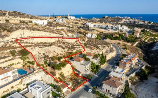 Unutilized building density in Agios Tychonas, Limassol