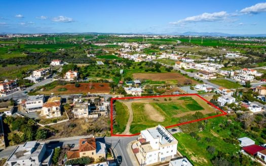 Shared residential field in Ormideia, Larnaca
