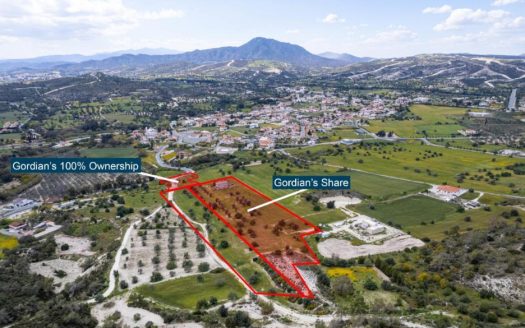 Fields in Alethriko, Larnaca