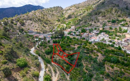 Six residential fields in Sykopetra, Limassol