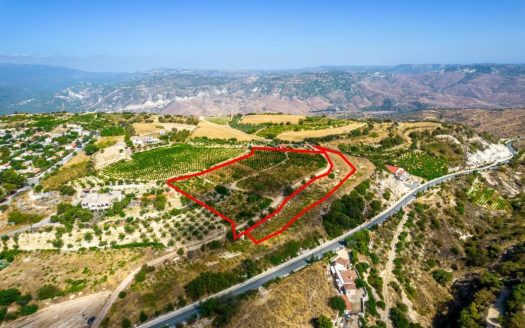Shared residential fields in Statos, Paphos