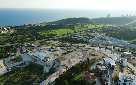 Limassol Property Plot in Agios Tychonas with Sea View-1.435m2