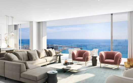 Limassol Property Luxury One Bedroom Apartment in Tower