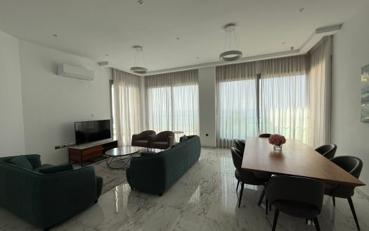 Limassol Property Three Bedroom Apartment with Sea View