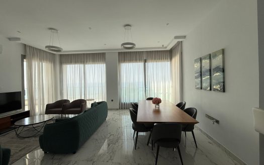 Limassol Property Three Bedroom Apartment with Sea View