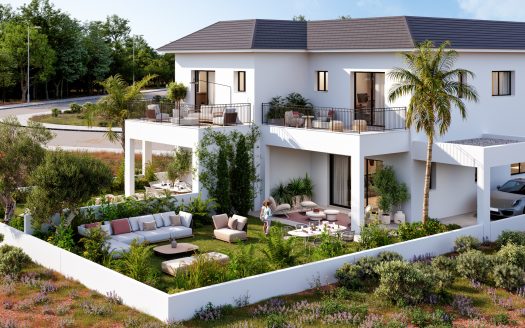 Limassol Property Semi-Detached Three Bedroom House